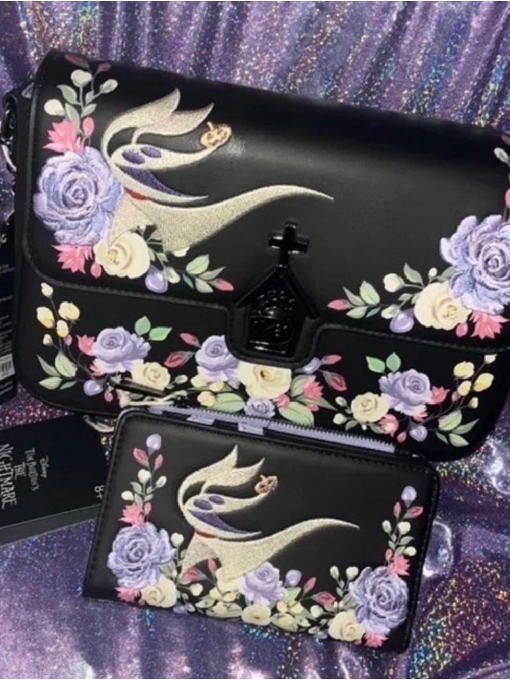 Exclusive Disney Floral Zero Crossbody Set